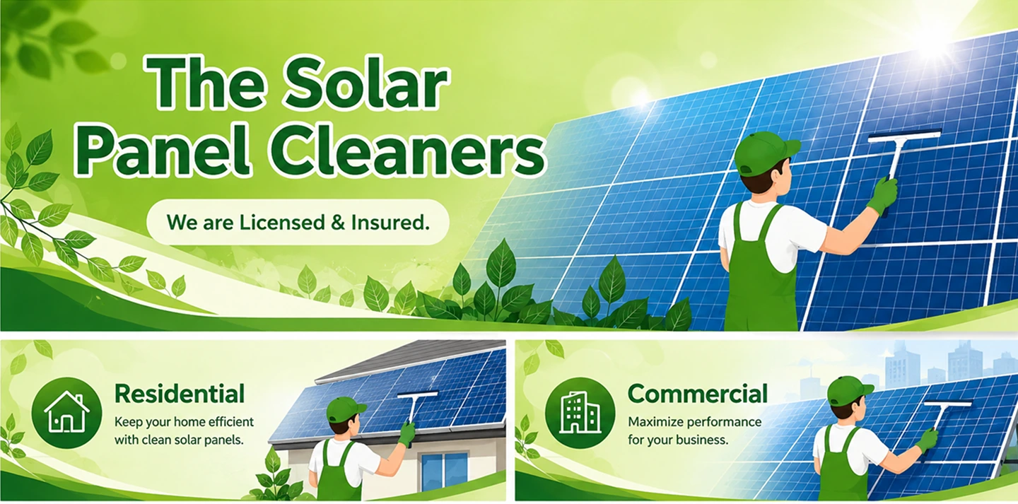The Solar Panel Cleaners
